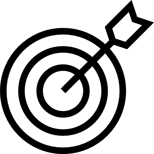 icono de una diana
