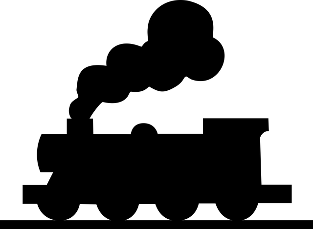 icono de tren a vapor