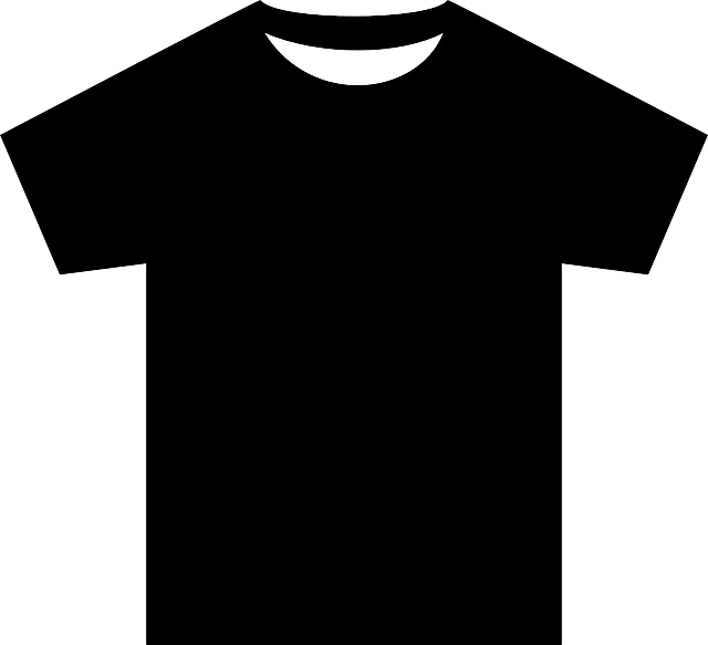 Silueta de una camiseta