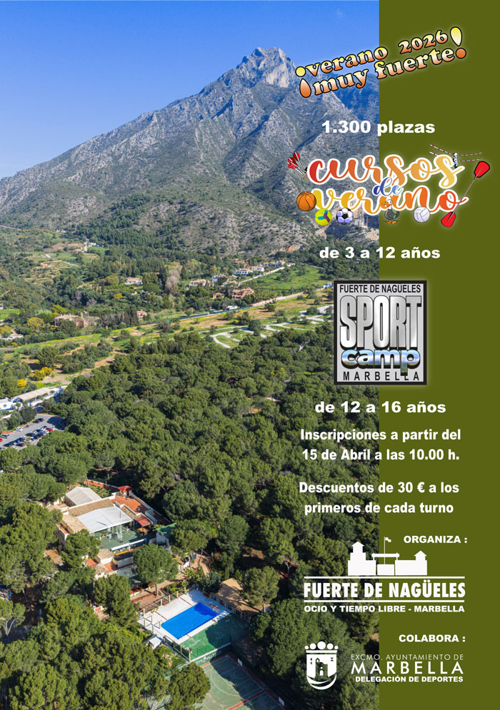 Folleto de los Cursos de Verano 2026