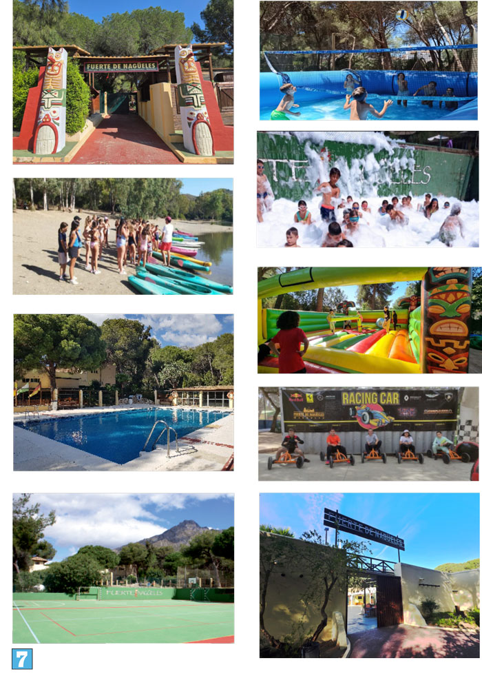 Imágenes de los Cursos de Verano en el Fuerte de Nagüeles